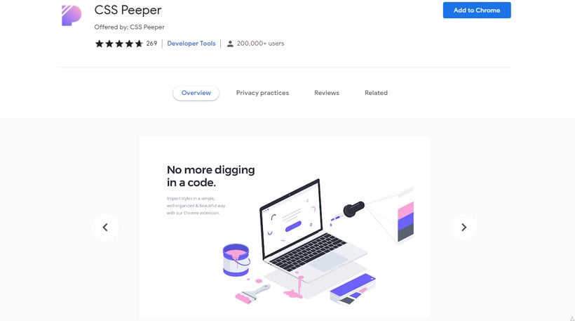 css peeper