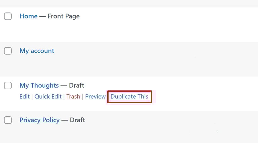 "Duplicate This" Option