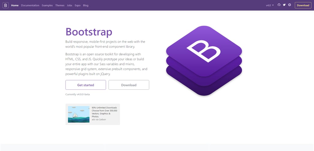 bootstrap framework web