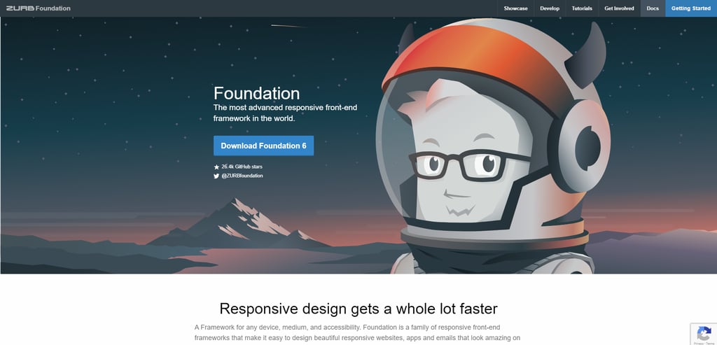 foundation framework web design