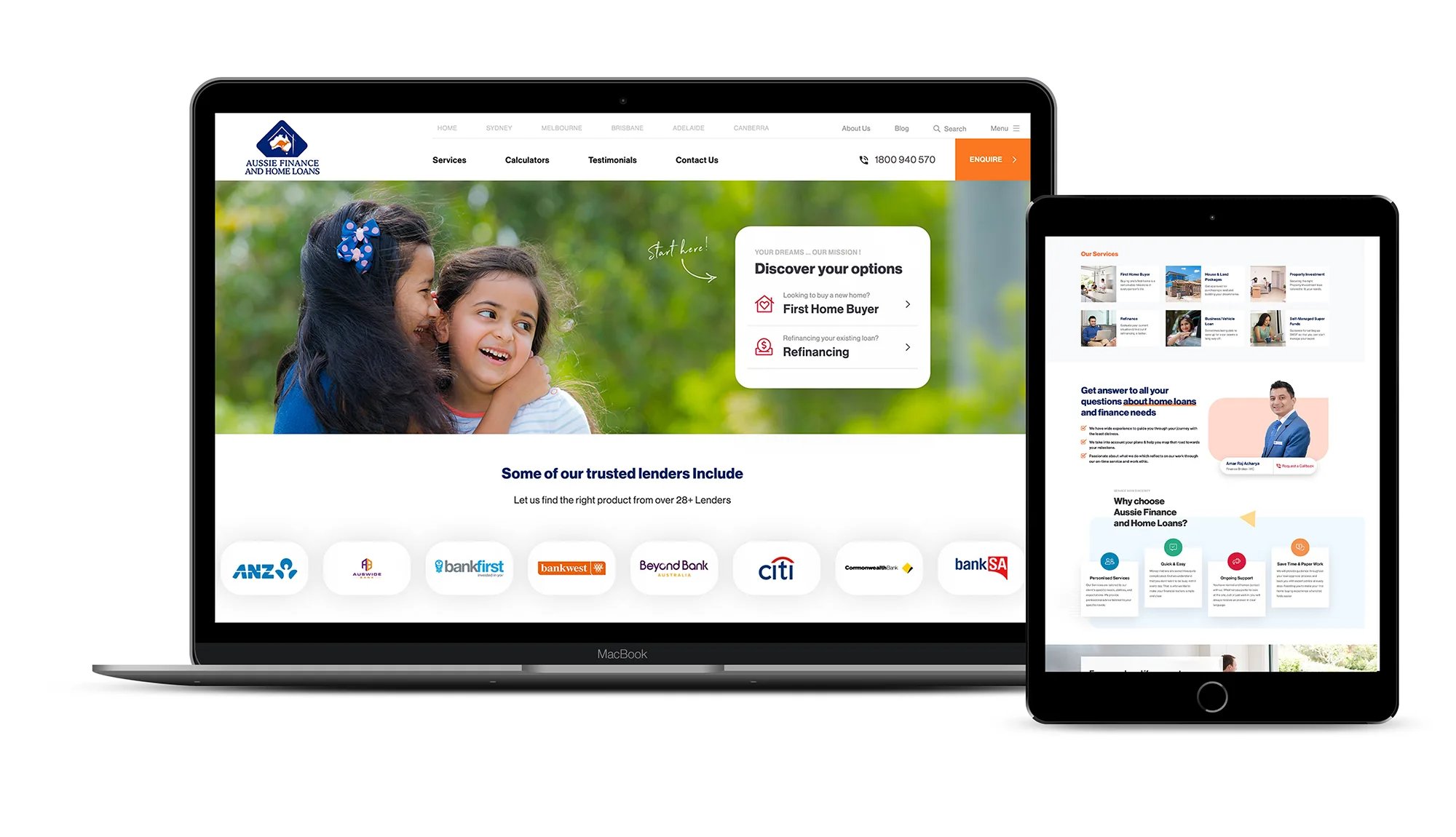 home loan provider website