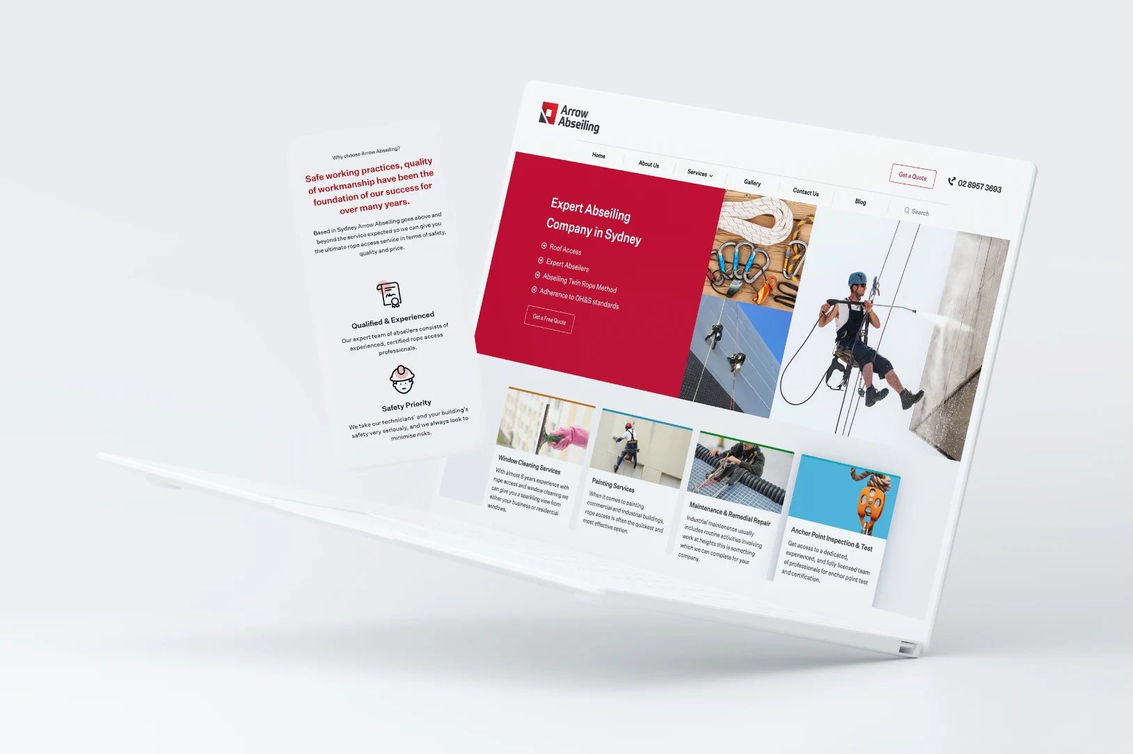 abseiling website