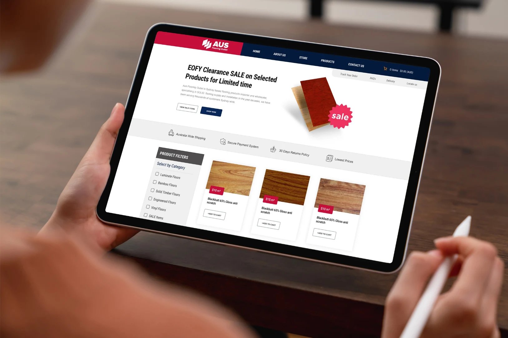 aus flooring website