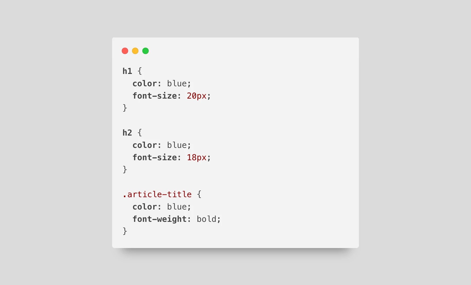 before refactoring css