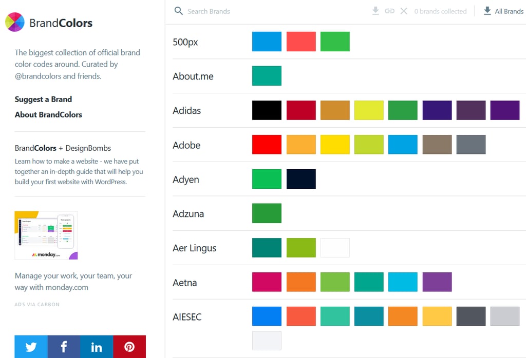 brand colors generator