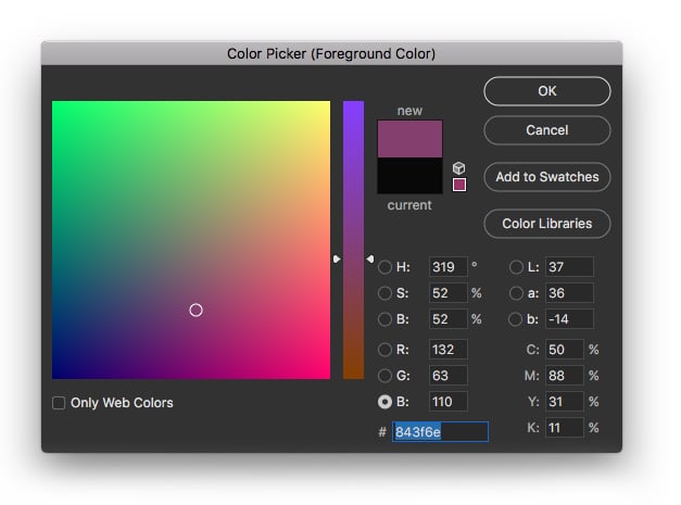 modern color inspiration website