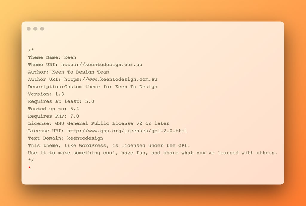 converting html to wordpress