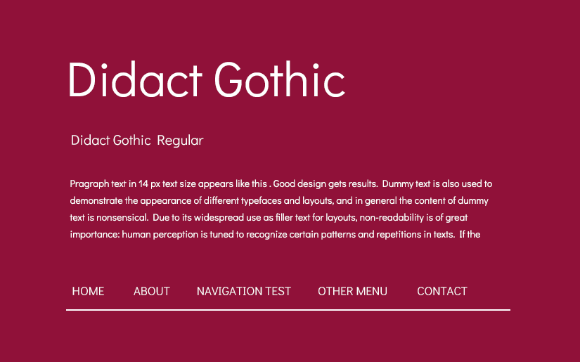 best modern web font