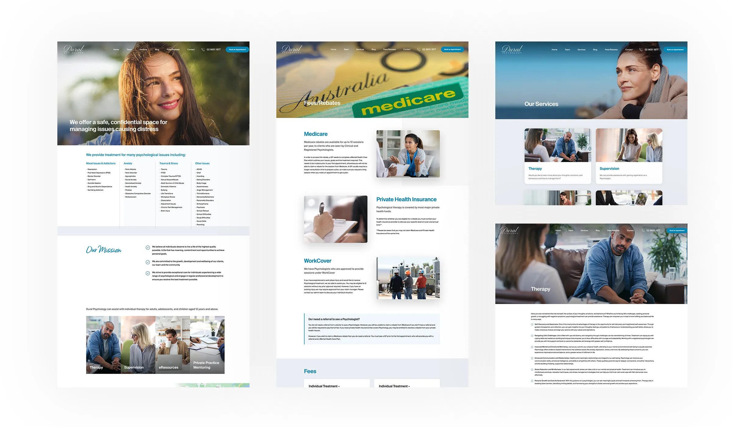 dural website design