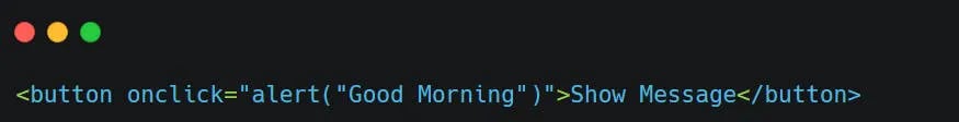 example of an event handler