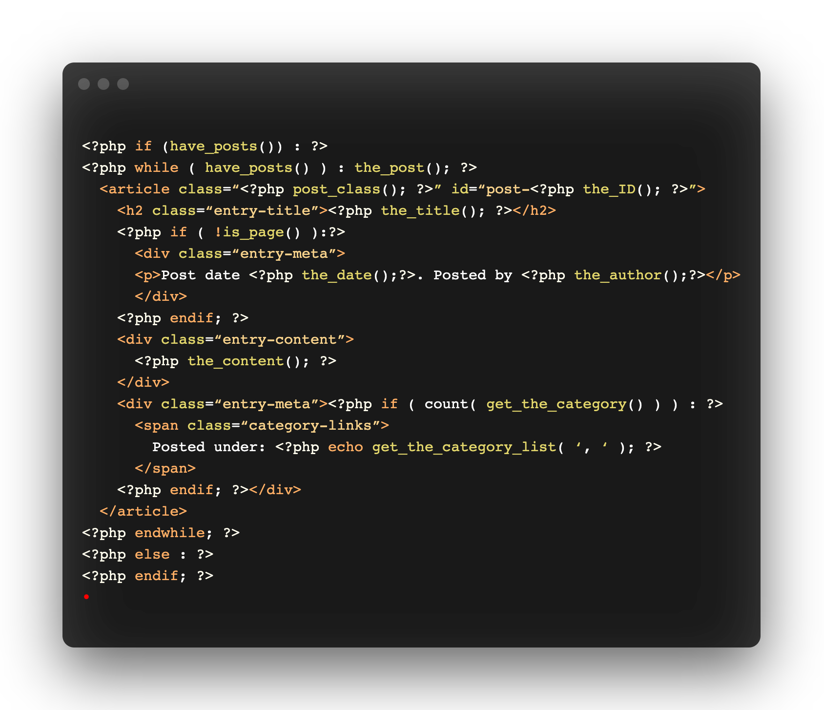 html to wordpress website conver