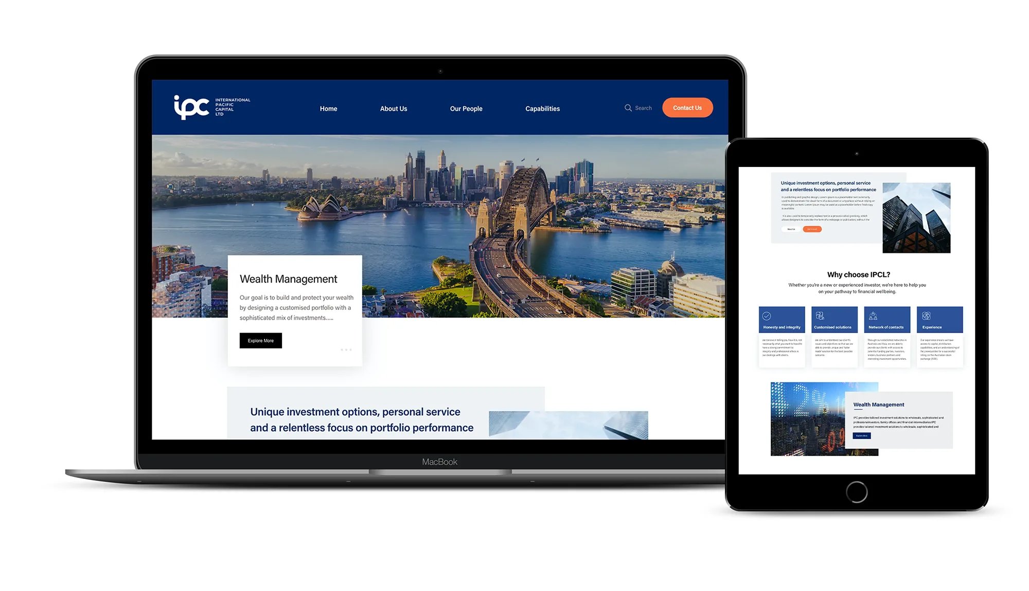 website for wealth management services