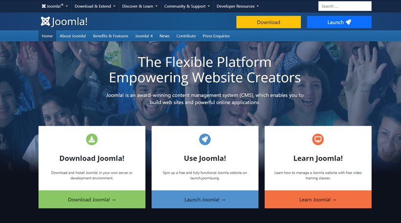 joomla website builder