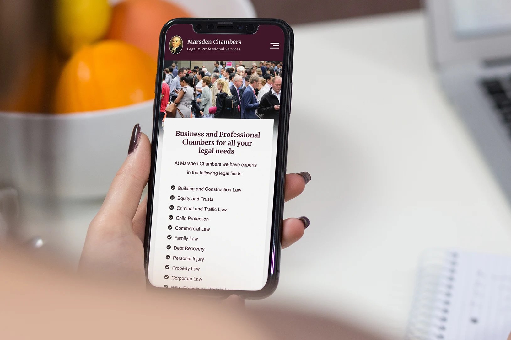 chamber website design