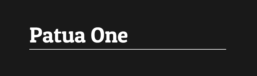 digital web font