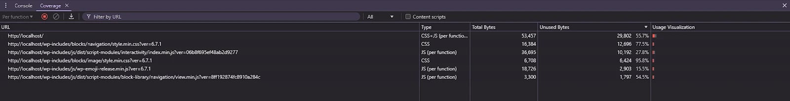 scripts check in chrome
