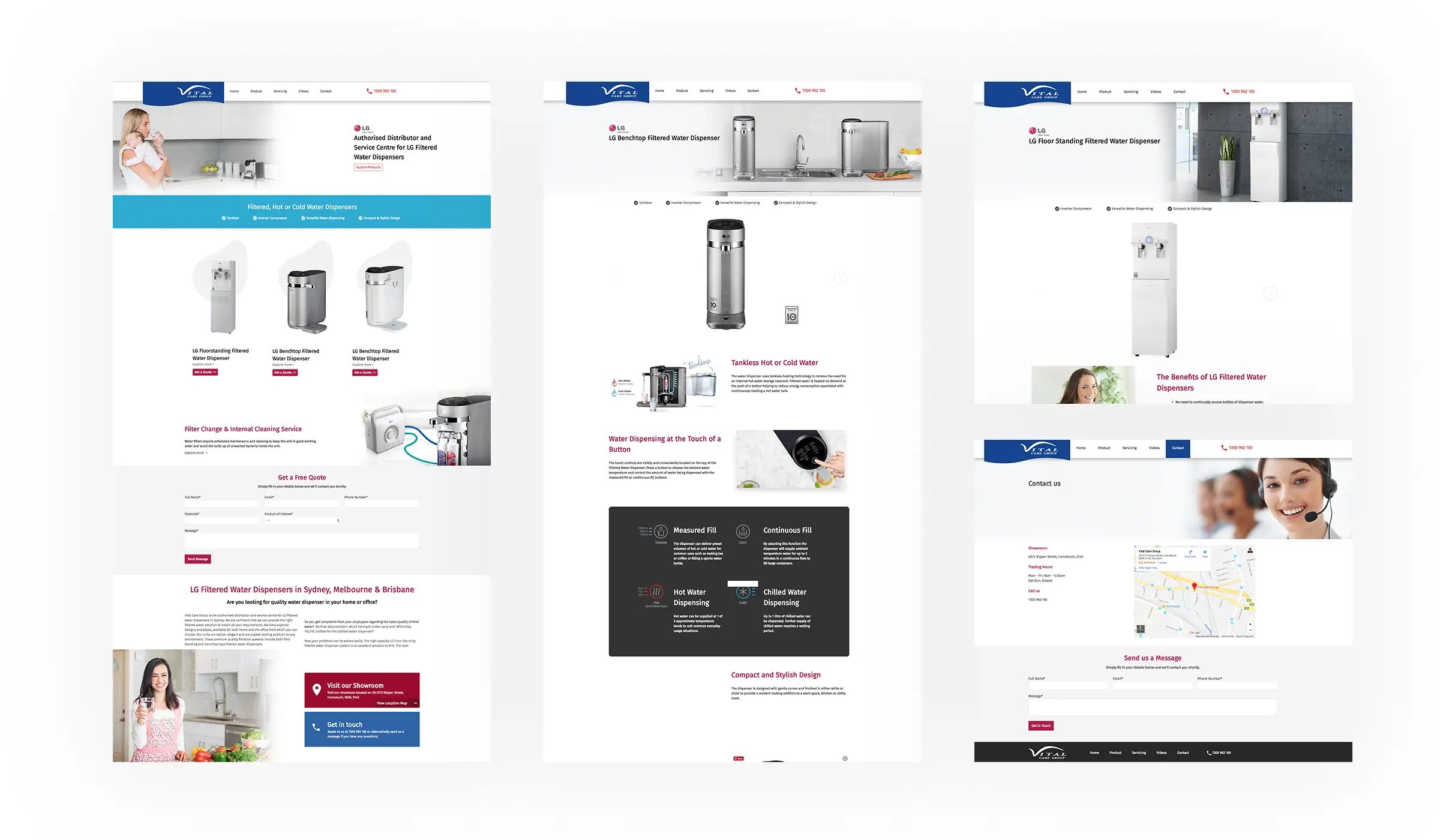 minimal wordpress site